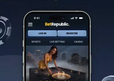 Screenshot dell'app ​​BetRepublic Casino